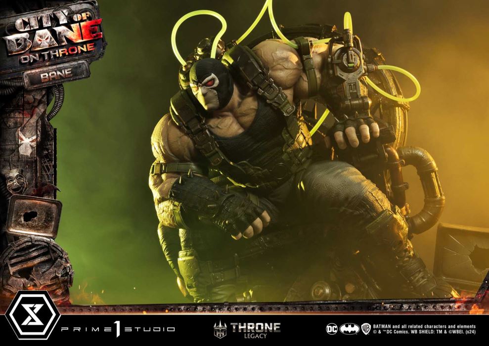 Batman (Comics) City of Bane - Bane on Throne (Concept design by Carlos D'Anda)