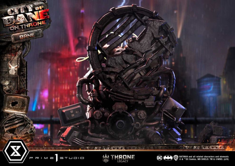 Batman (Comics) City of Bane - Bane on Throne (Concept design by Carlos D'Anda)