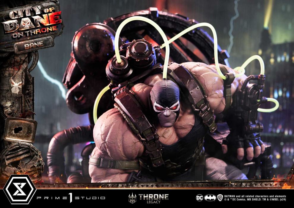 Batman (Comics) City of Bane - Bane on Throne (Concept design by Carlos D'Anda)