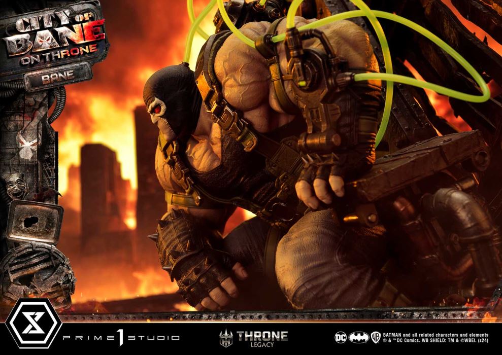 Batman (Comics) City of Bane - Bane on Throne (Concept design by Carlos D'Anda)