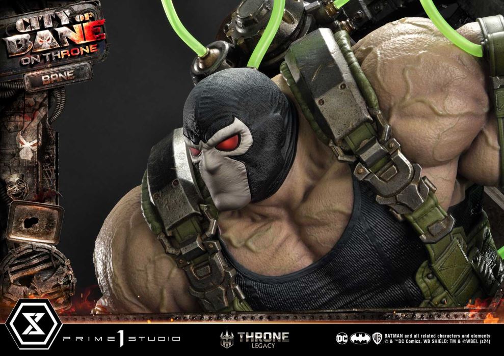 Batman (Comics) City of Bane - Bane on Throne (Concept design by Carlos D'Anda)