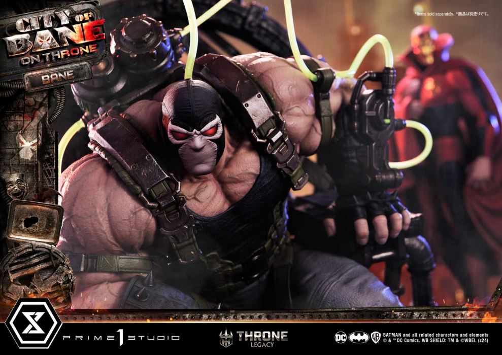 Batman (Comics) City of Bane - Bane on Throne (Concept design by Carlos D'Anda)