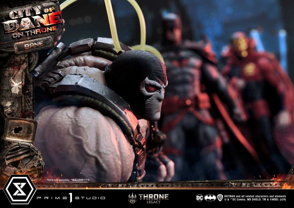 Batman (Comics) City of Bane - Bane on Throne (Concept design by Carlos D'Anda)