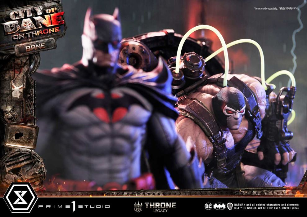 Batman (Comics) City of Bane - Bane on Throne (Concept design by Carlos D'Anda)