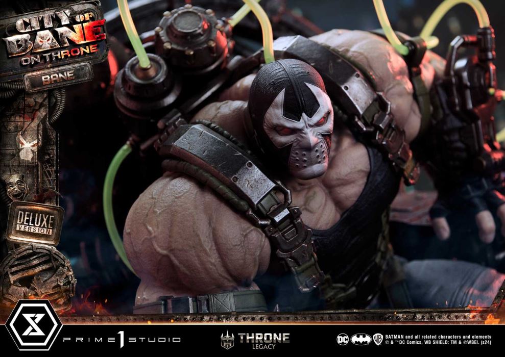 Batman (Comics) City of Bane - Bane on Throne (Concept design by Carlos D'Anda) Deluxe