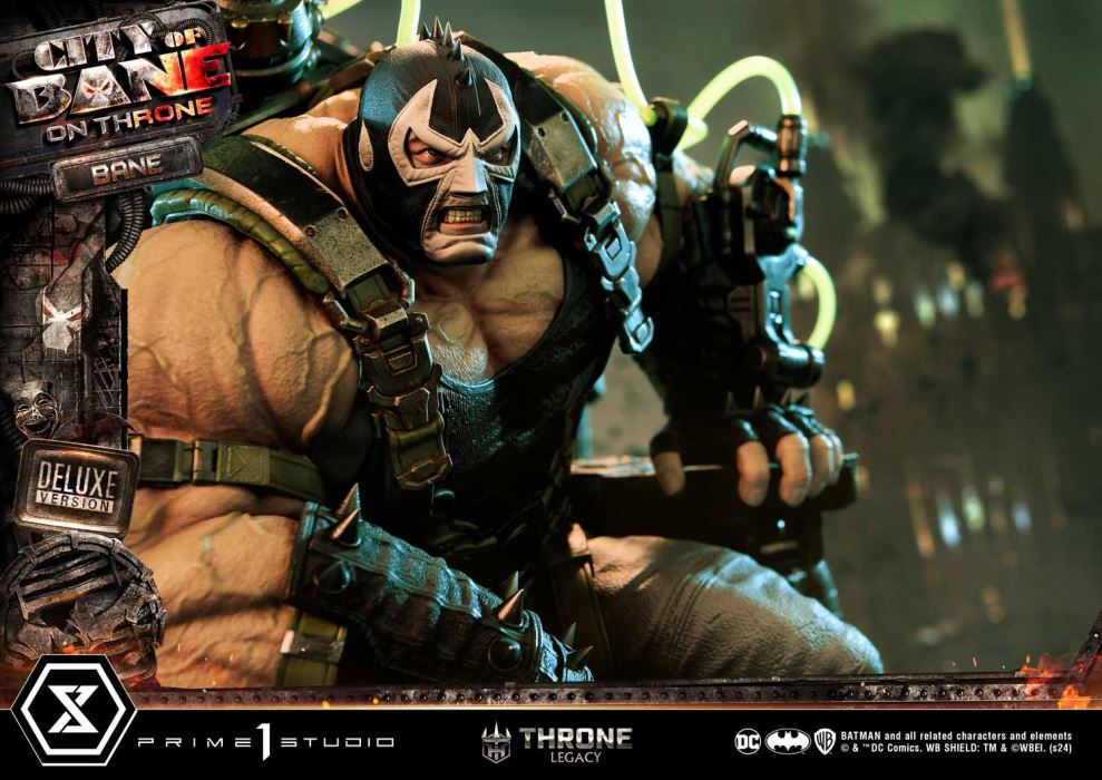Batman (Comics) City of Bane - Bane on Throne (Concept design by Carlos D'Anda) Deluxe