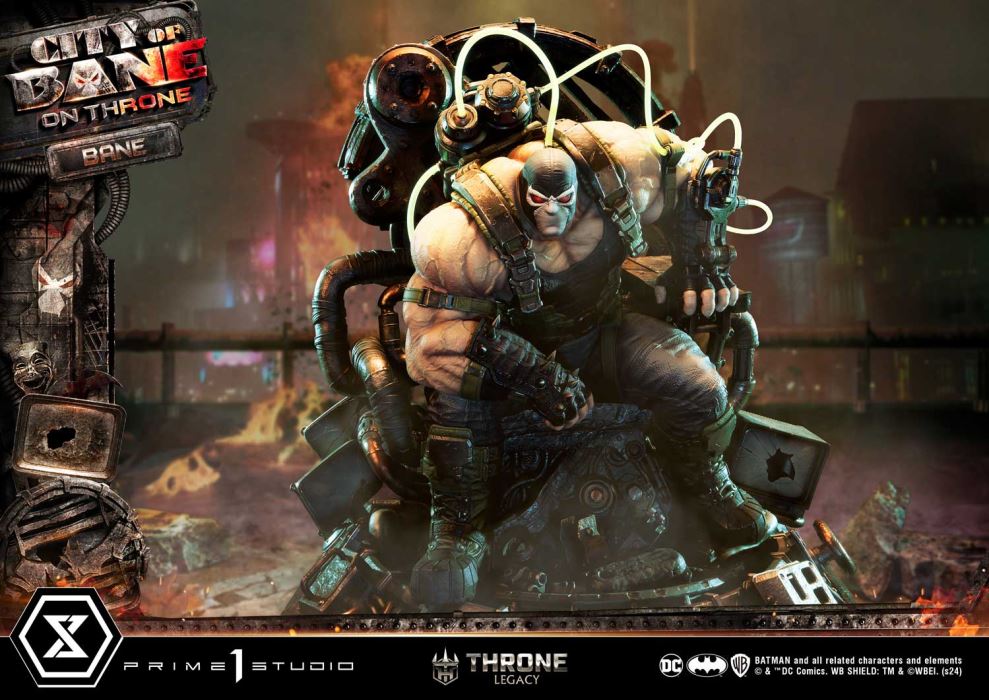 Batman (Comics) City of Bane - Bane on Throne (Concept design by Carlos D'Anda) Deluxe