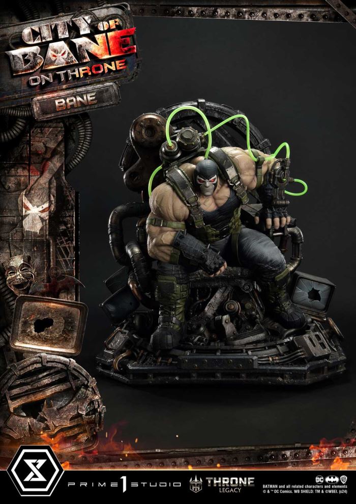 Batman (Comics) City of Bane - Bane on Throne (Concept design by Carlos D'Anda) Deluxe