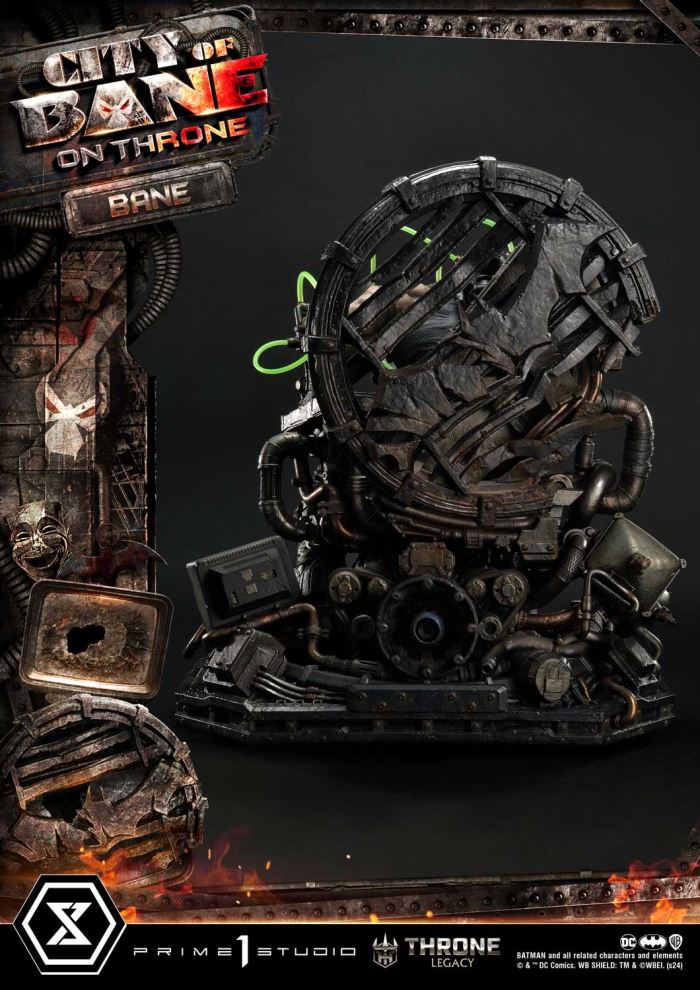 Batman (Comics) City of Bane - Bane on Throne (Concept design by Carlos D'Anda) Deluxe