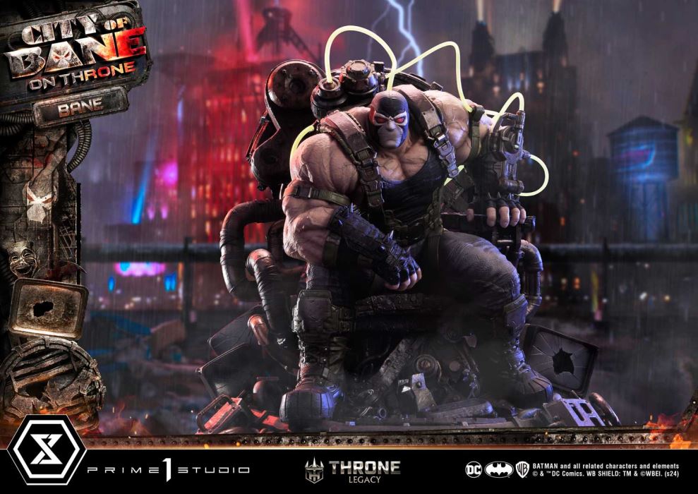 Batman (Comics) City of Bane - Bane on Throne (Concept design by Carlos D'Anda) Deluxe