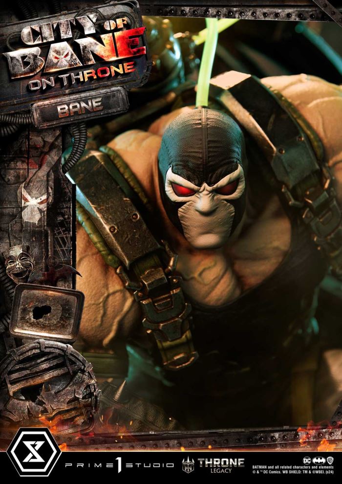 Batman (Comics) City of Bane - Bane on Throne (Concept design by Carlos D'Anda) Deluxe