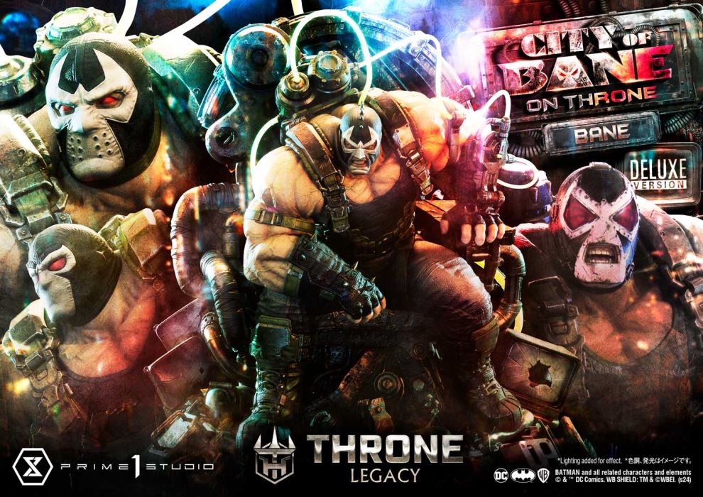 Batman (Comics) City of Bane - Bane on Throne (Concept design by Carlos D'Anda) Deluxe