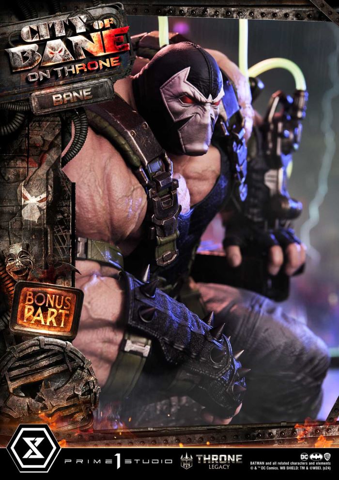 Batman (Comics) City of Bane - Bane on Throne (Concept design by Carlos D'Anda) Deluxe