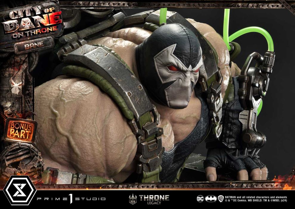 Batman (Comics) City of Bane - Bane on Throne (Concept design by Carlos D'Anda) Deluxe