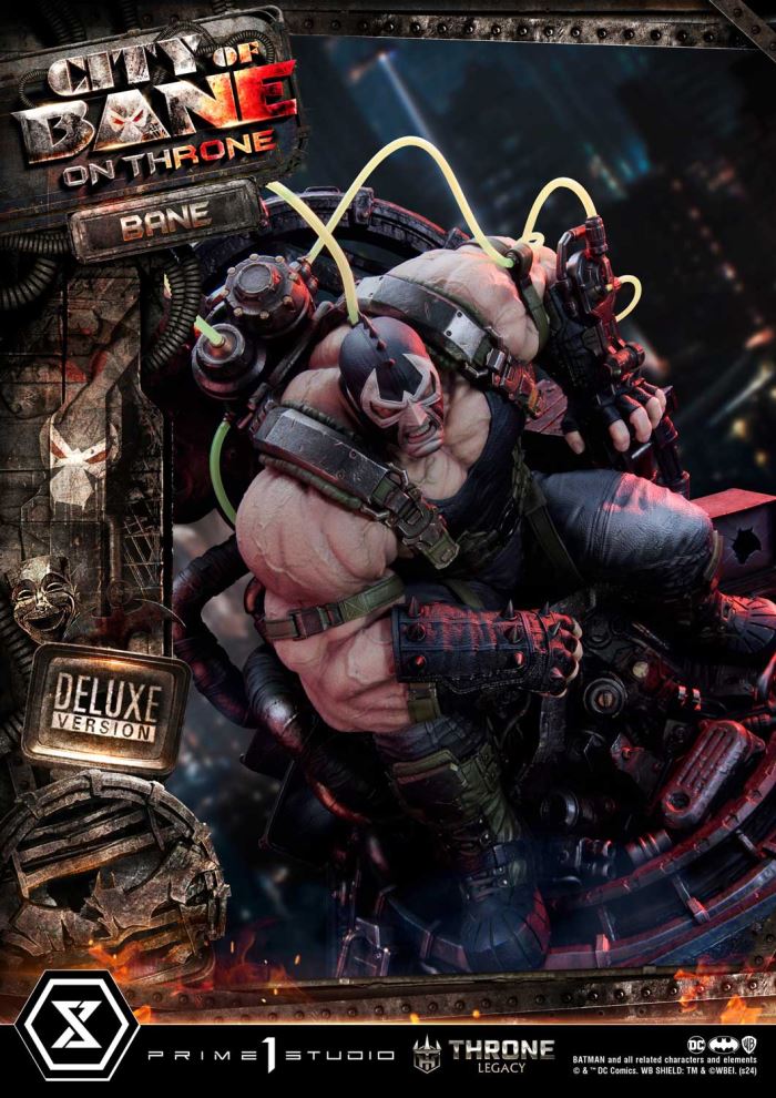 Batman (Comics) City of Bane - Bane on Throne (Concept design by Carlos D'Anda) Deluxe