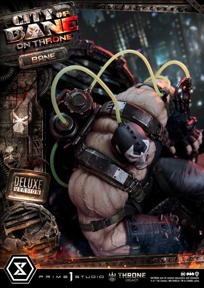 Batman (Comics) City of Bane - Bane on Throne (Concept design by Carlos D'Anda) Deluxe