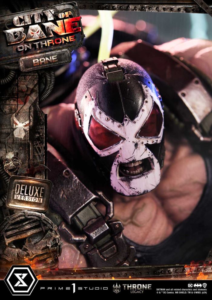 Batman (Comics) City of Bane - Bane on Throne (Concept design by Carlos D'Anda) Deluxe