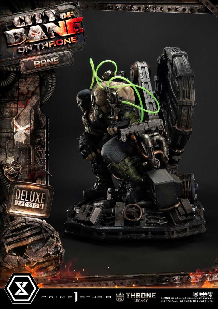 Batman (Comics) City of Bane - Bane on Throne (Concept design by Carlos D'Anda) Deluxe