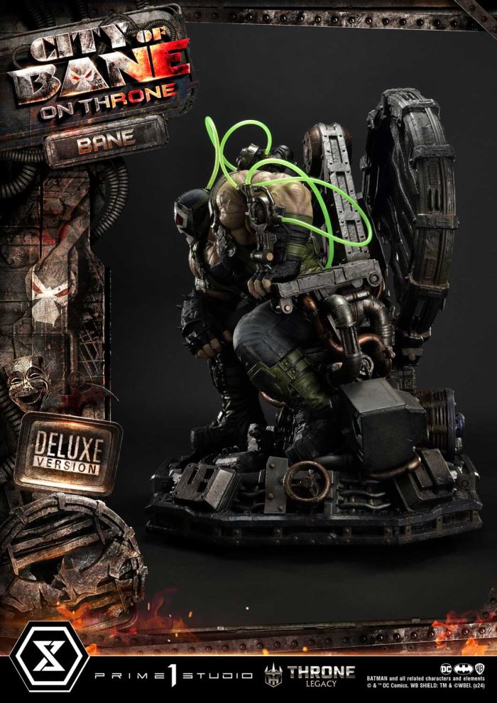 Batman (Comics) City of Bane - Bane on Throne (Concept design by Carlos D'Anda) Deluxe