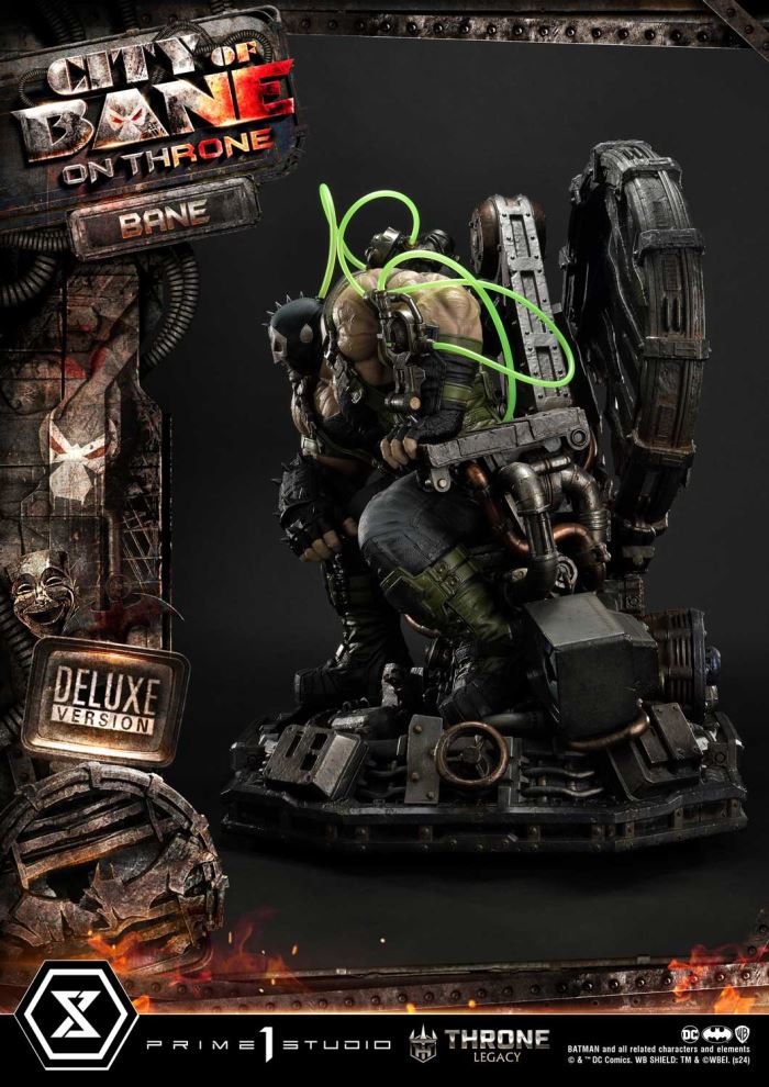 Batman (Comics) City of Bane - Bane on Throne (Concept design by Carlos D'Anda) Deluxe