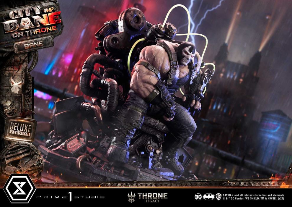 Batman (Comics) City of Bane - Bane on Throne (Concept design by Carlos D'Anda) Deluxe