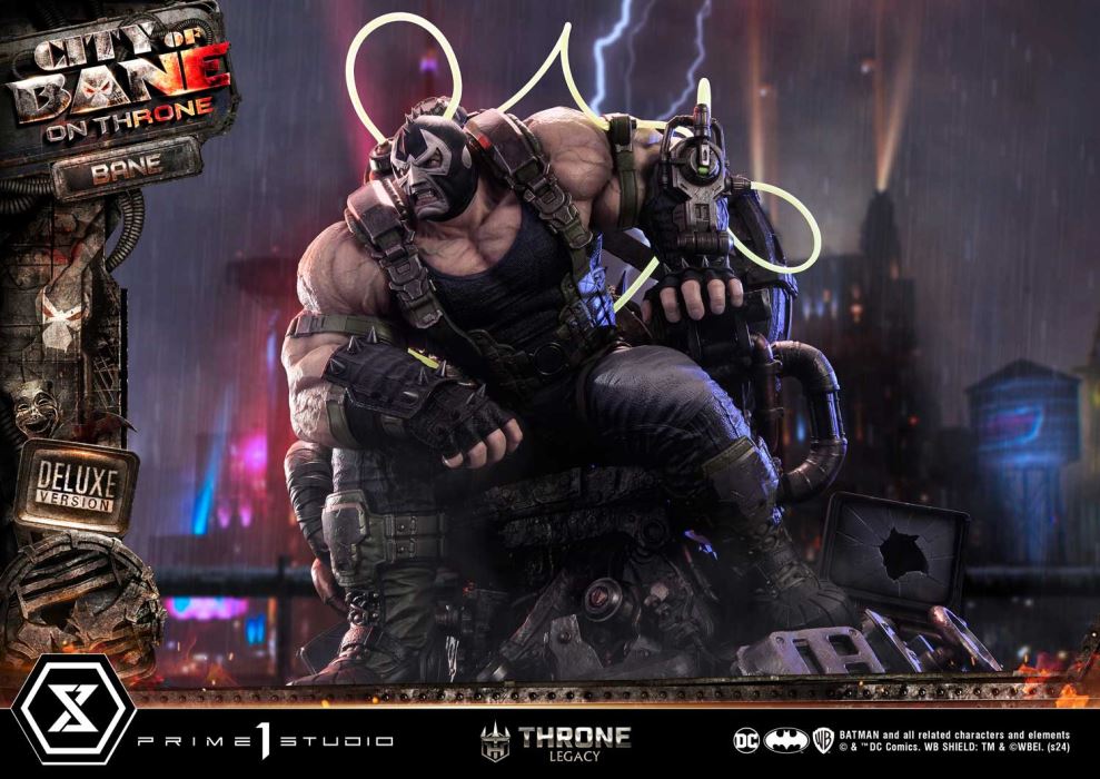 Batman (Comics) City of Bane - Bane on Throne (Concept design by Carlos D'Anda) Deluxe