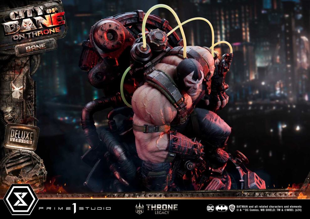 Batman (Comics) City of Bane - Bane on Throne (Concept design by Carlos D'Anda) Deluxe