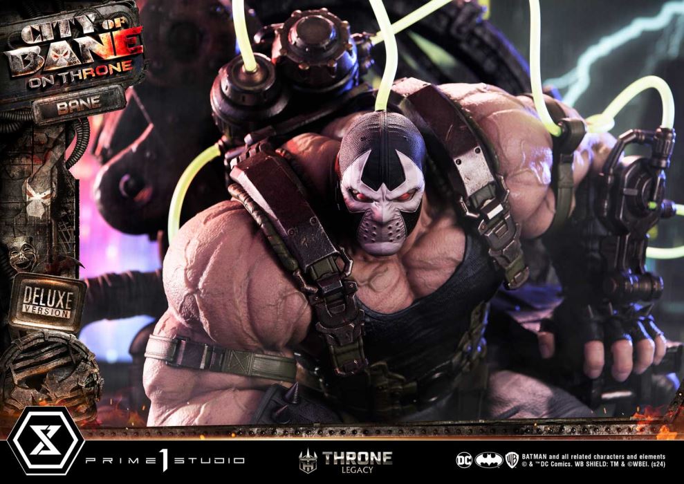 Batman (Comics) City of Bane - Bane on Throne (Concept design by Carlos D'Anda) Deluxe