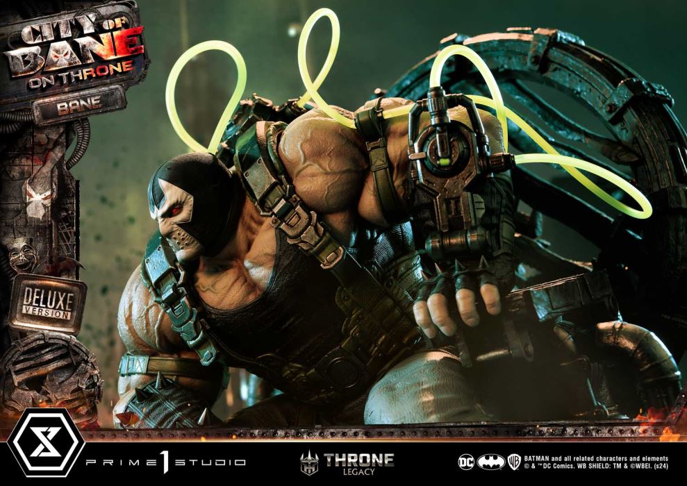 Batman (Comics) City of Bane - Bane on Throne (Concept design by Carlos D'Anda) Deluxe