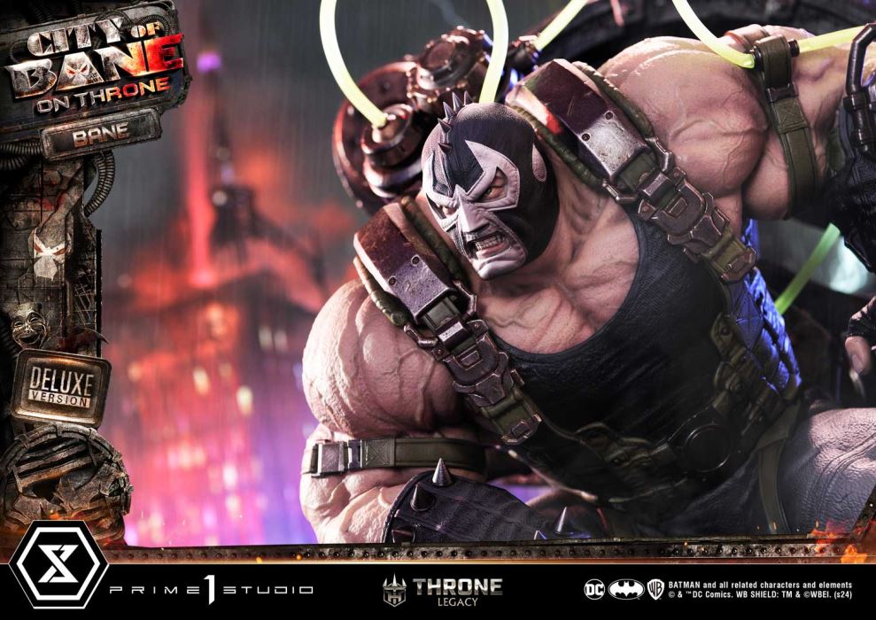 Batman (Comics) City of Bane - Bane on Throne (Concept design by Carlos D'Anda) Deluxe