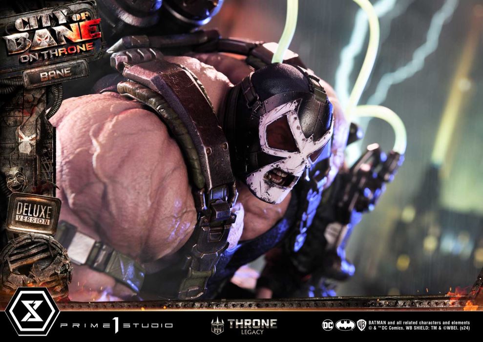 Batman (Comics) City of Bane - Bane on Throne (Concept design by Carlos D'Anda) Deluxe
