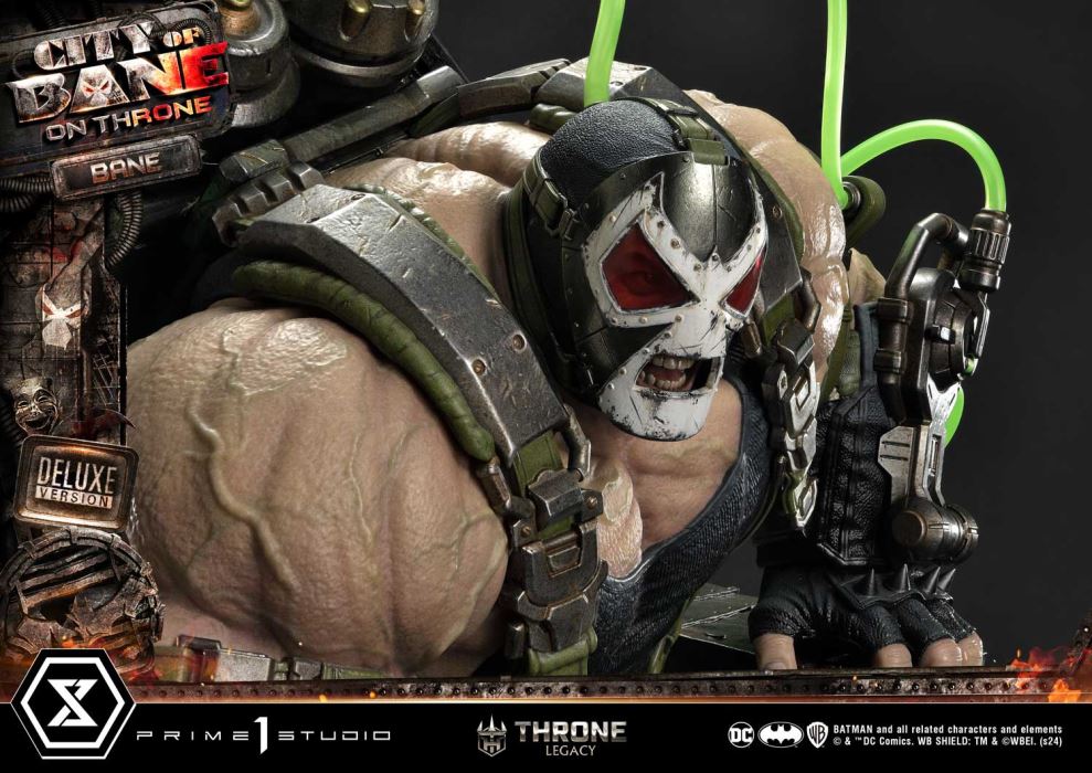 Batman (Comics) City of Bane - Bane on Throne (Concept design by Carlos D'Anda) Deluxe