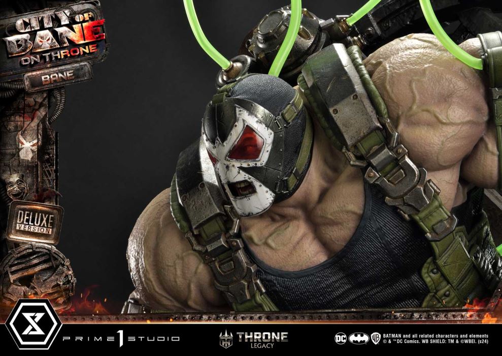 Batman (Comics) City of Bane - Bane on Throne (Concept design by Carlos D'Anda) Deluxe