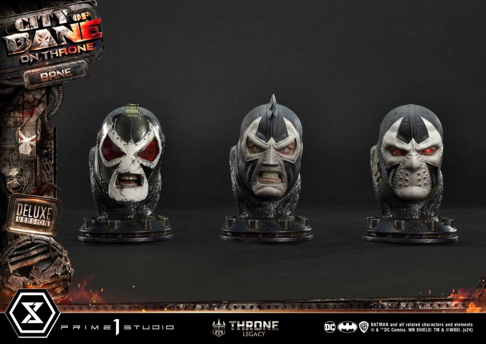 Batman (Comics) City of Bane - Bane on Throne (Concept design by Carlos D'Anda) Deluxe