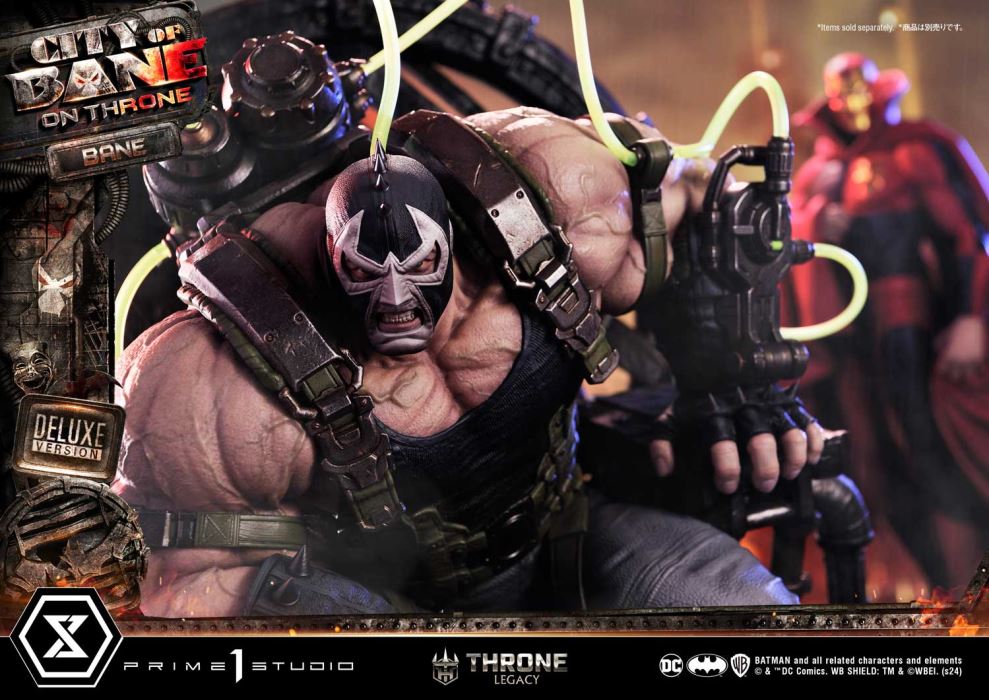 Batman (Comics) City of Bane - Bane on Throne (Concept design by Carlos D'Anda) Deluxe