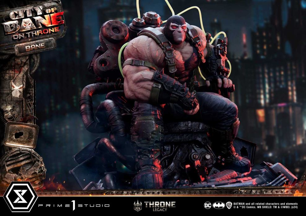 Batman (Comics) City of Bane - Bane on Throne (Concept design by Carlos D'Anda) Deluxe