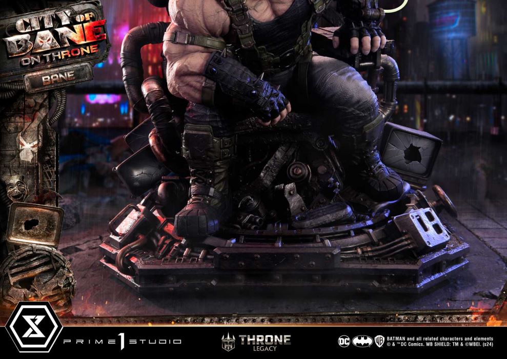 Batman (Comics) City of Bane - Bane on Throne (Concept design by Carlos D'Anda) Deluxe