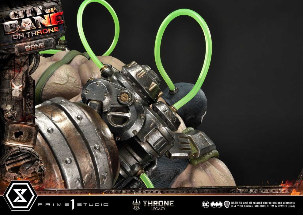 Batman (Comics) City of Bane - Bane on Throne (Concept design by Carlos D'Anda) Deluxe