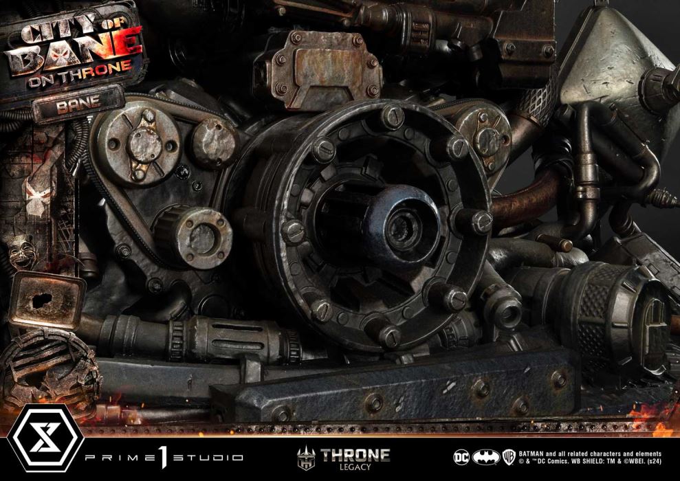 Batman (Comics) City of Bane - Bane on Throne (Concept design by Carlos D'Anda) Deluxe