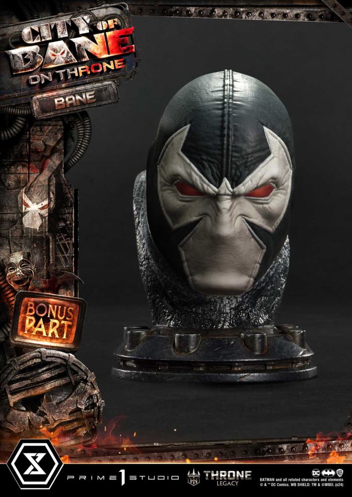 Batman (Comics) City of Bane - Bane on Throne (Concept design by Carlos D'Anda) Deluxe