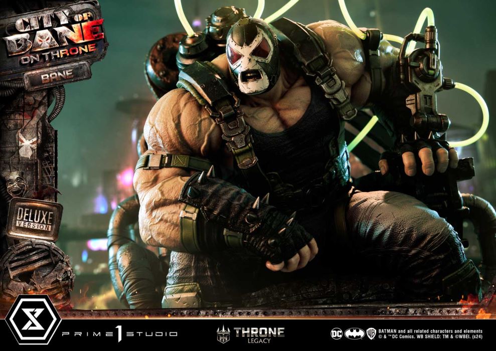 Batman (Comics) City of Bane - Bane on Throne (Concept design by Carlos D'Anda) Deluxe