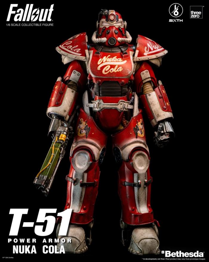 Fallout T-51 Nuka Cola Power Armor 1/6