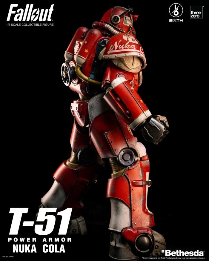 Fallout T-51 Nuka Cola Power Armor 1/6