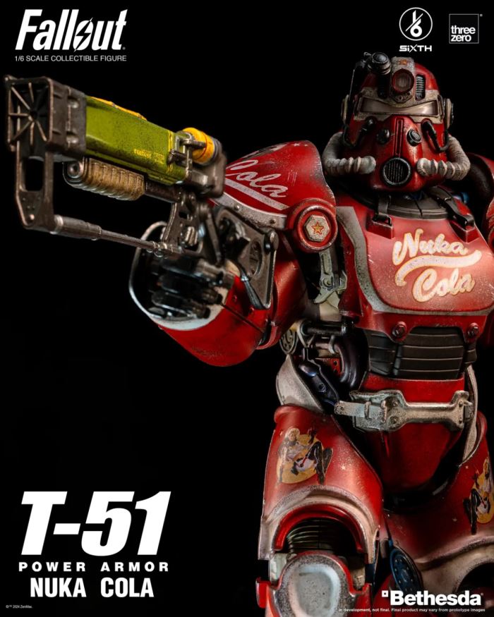 Fallout T-51 Nuka Cola Power Armor 1/6
