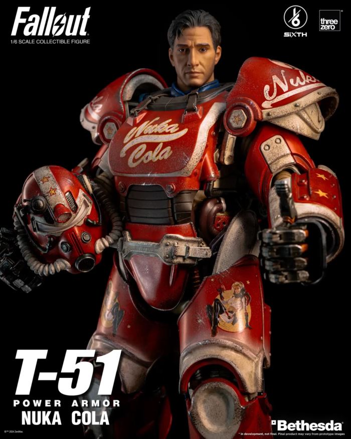 Fallout T-51 Nuka Cola Power Armor 1/6