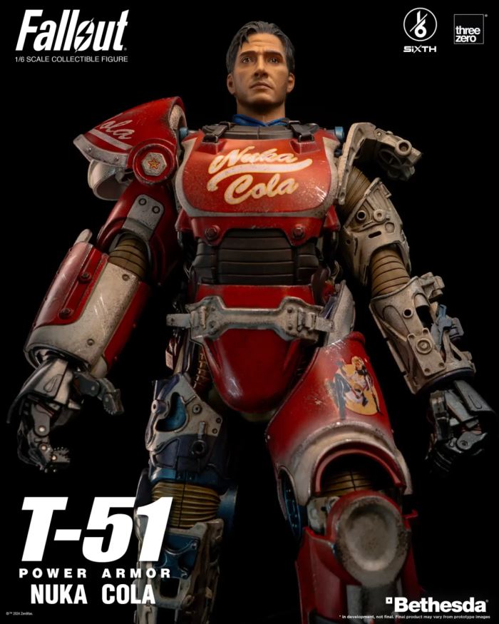 Fallout T-51 Nuka Cola Power Armor 1/6