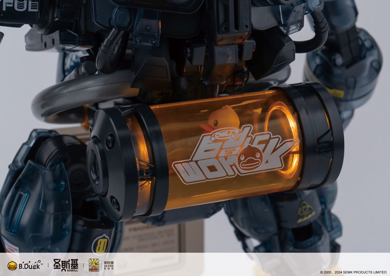 SpaDuck 19th Anniversary Exclusive Black Warrior ver. Plastic Model Kit