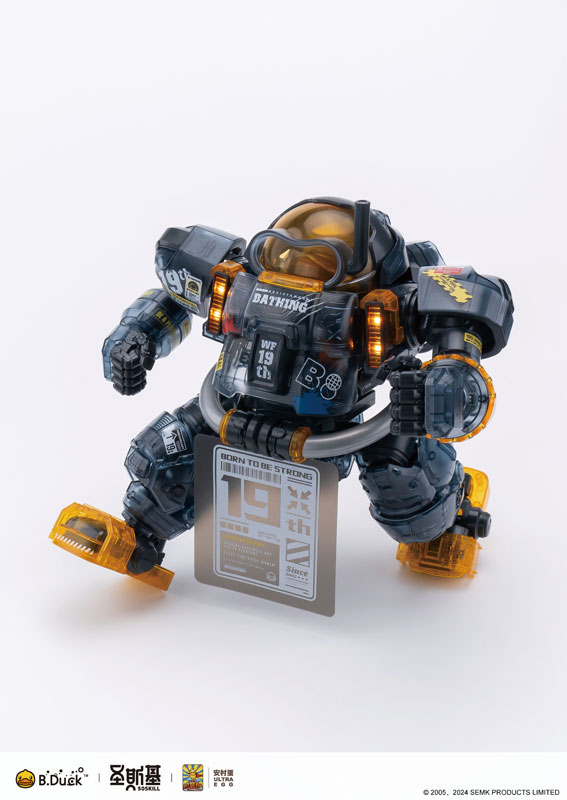 SpaDuck 19th Anniversary Exclusive Black Warrior ver. Plastic Model Kit