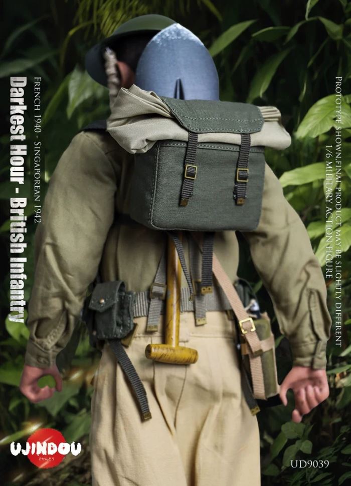 WWII British Infantry France 1940-Singapore 1942 1/6