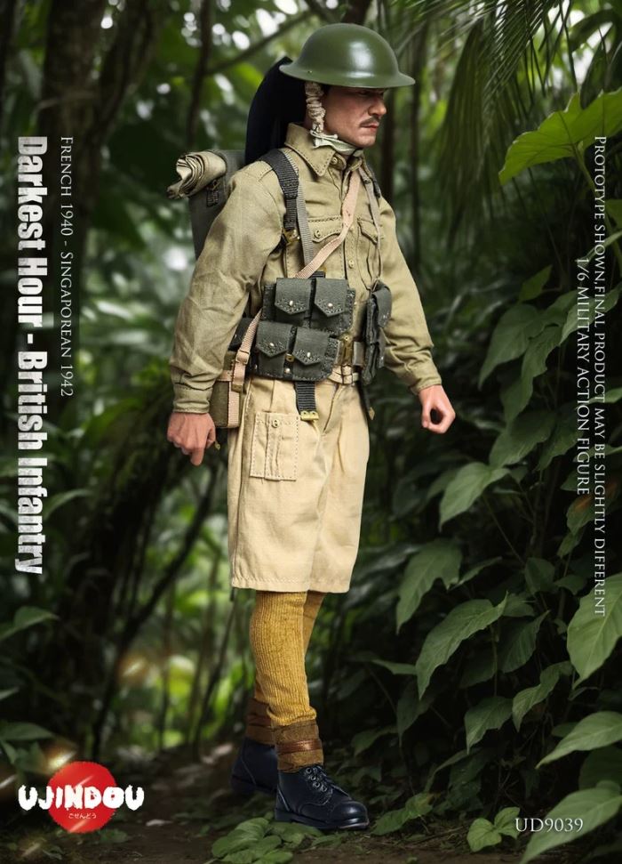 WWII British Infantry France 1940-Singapore 1942 1/6